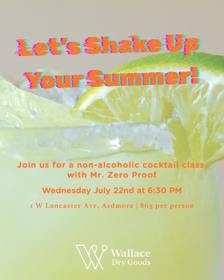 Non-Alcoholic Cocktail Workshop