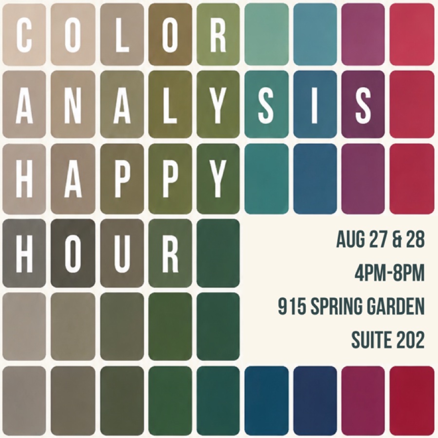 Color Analysis Happy Hour (by appt)