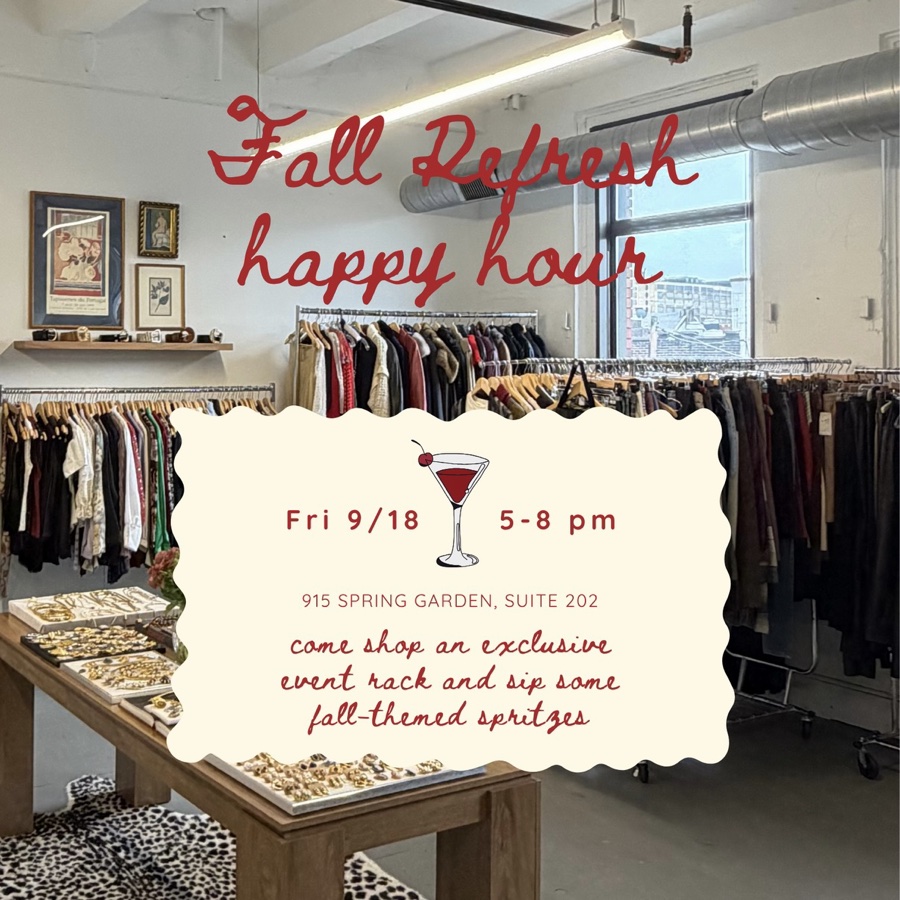 Wornable Vintage Fall Refresh Happy Hour