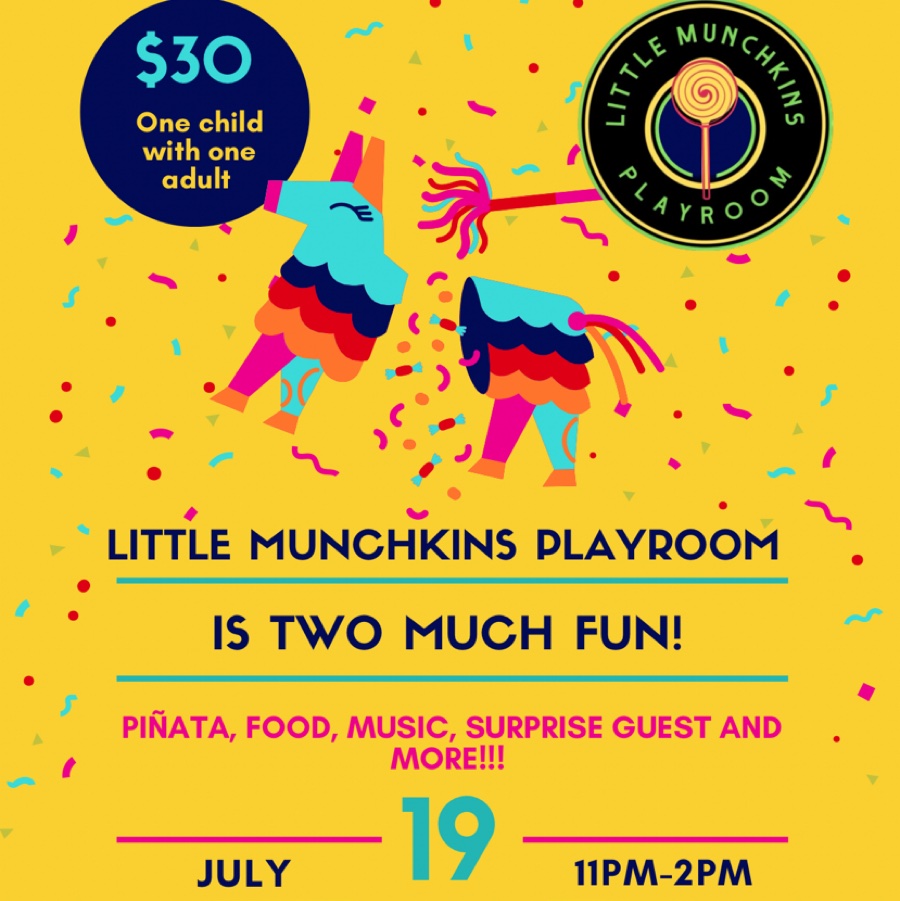 Little Munchkins Playroom 2nd Birthday!!