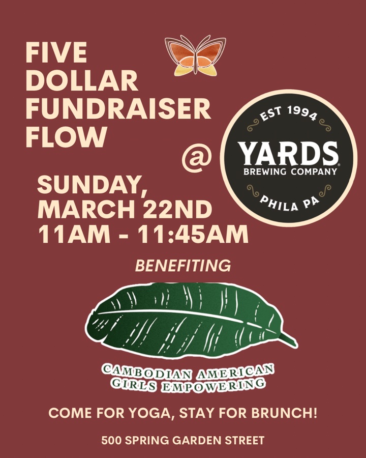 Fundraiser Flow @ Yards Brewing