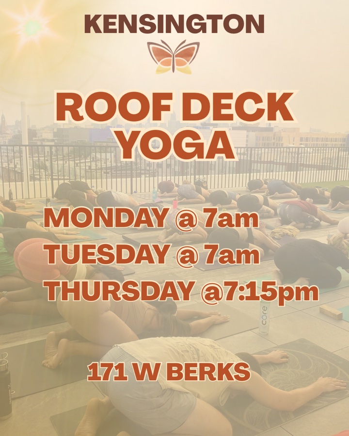 Roof Deck Yoga @ Monarch Kenz!
