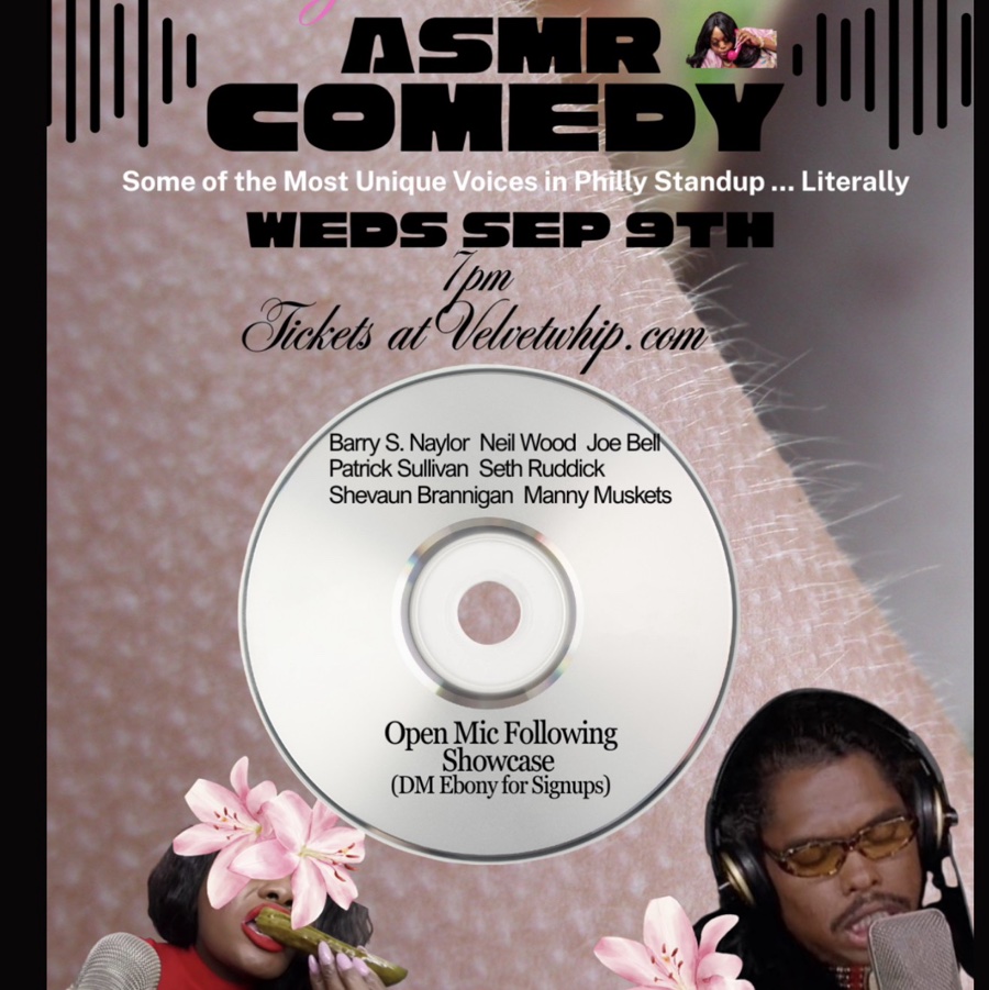 ASMR COMEDY OPEN MIC + SHOWCASE