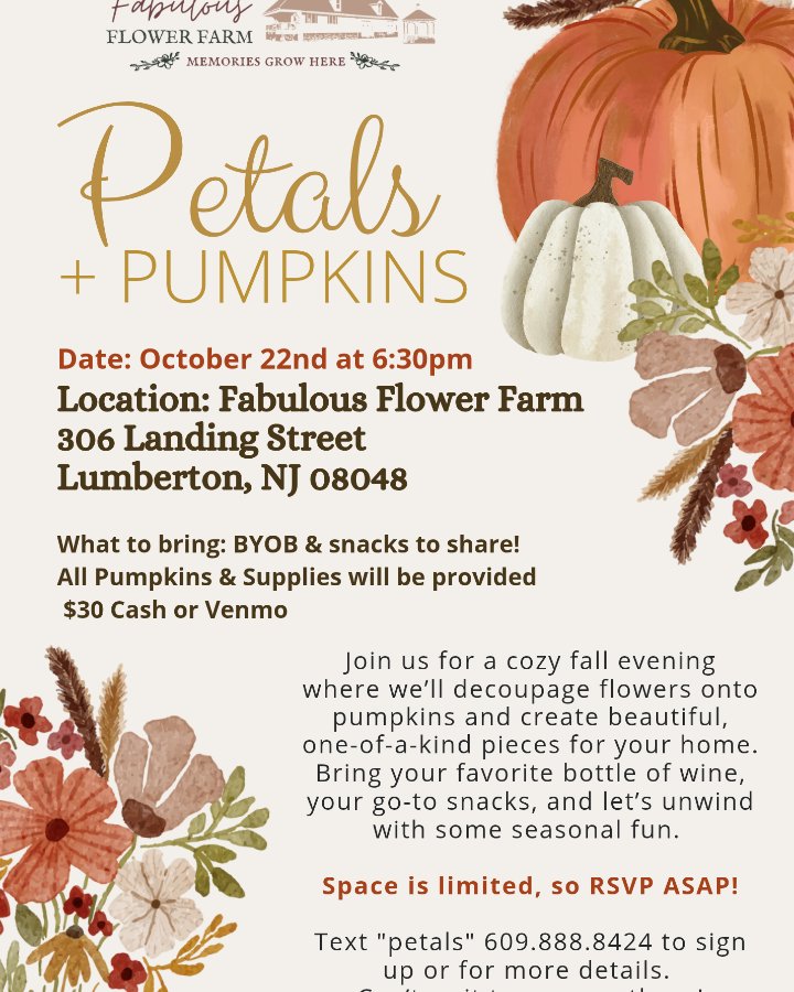 Petals + Pumpkins