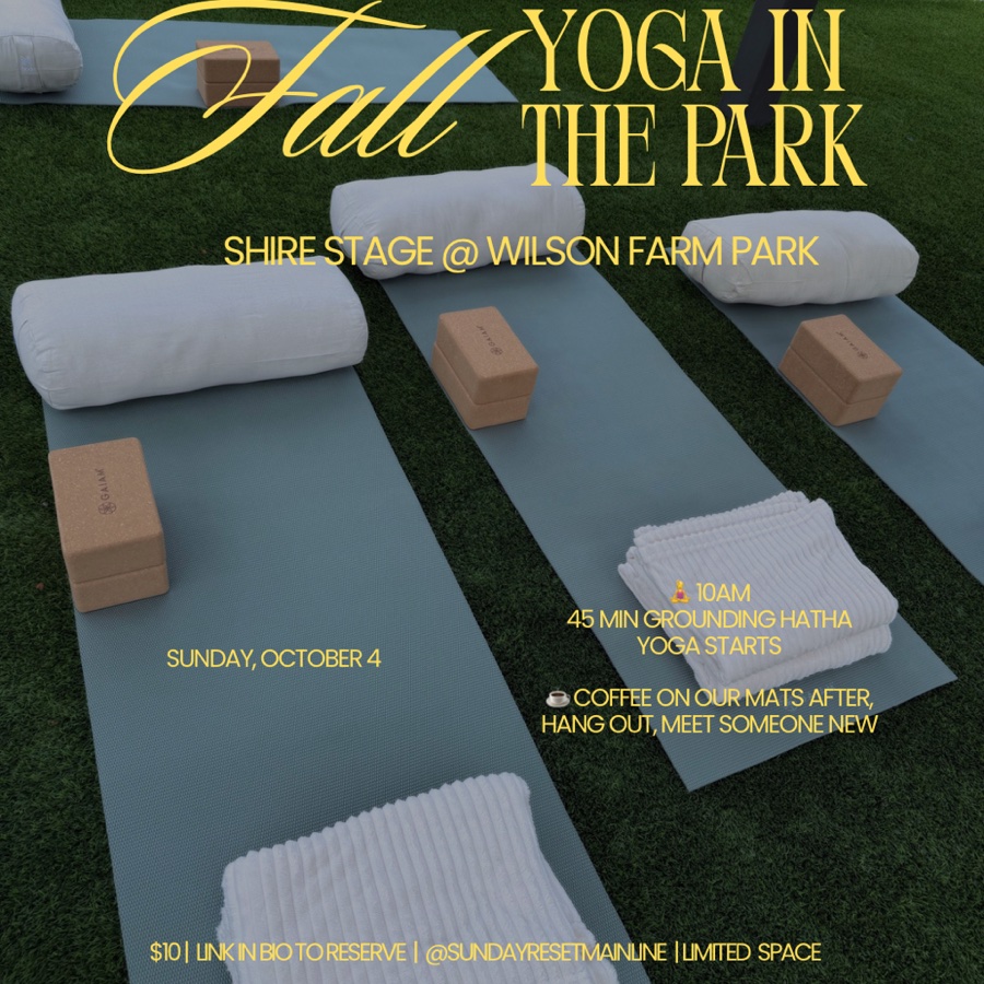 Gentle Yoga & Coffee @ Wilson Farm Park