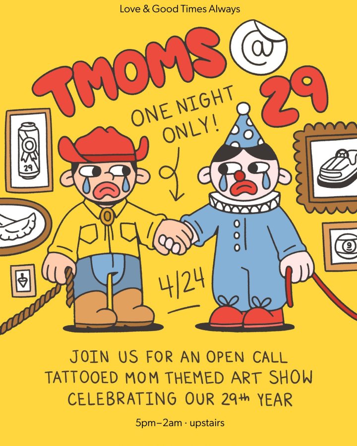 TMoms @ 29: A Tattooed Mom Themed Art Show!