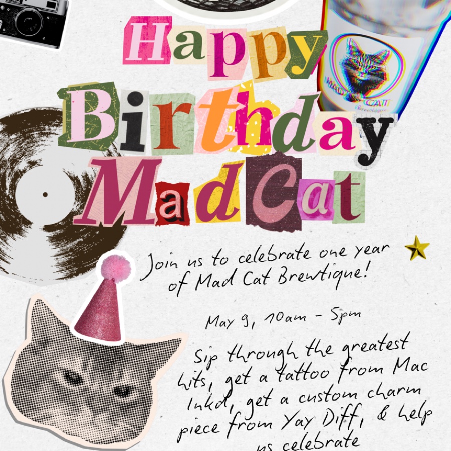 Happy Birthday Bash for Mad Cat