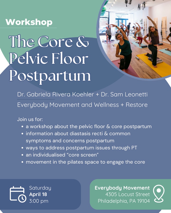 The Core + Pelvic Floor Postpartum