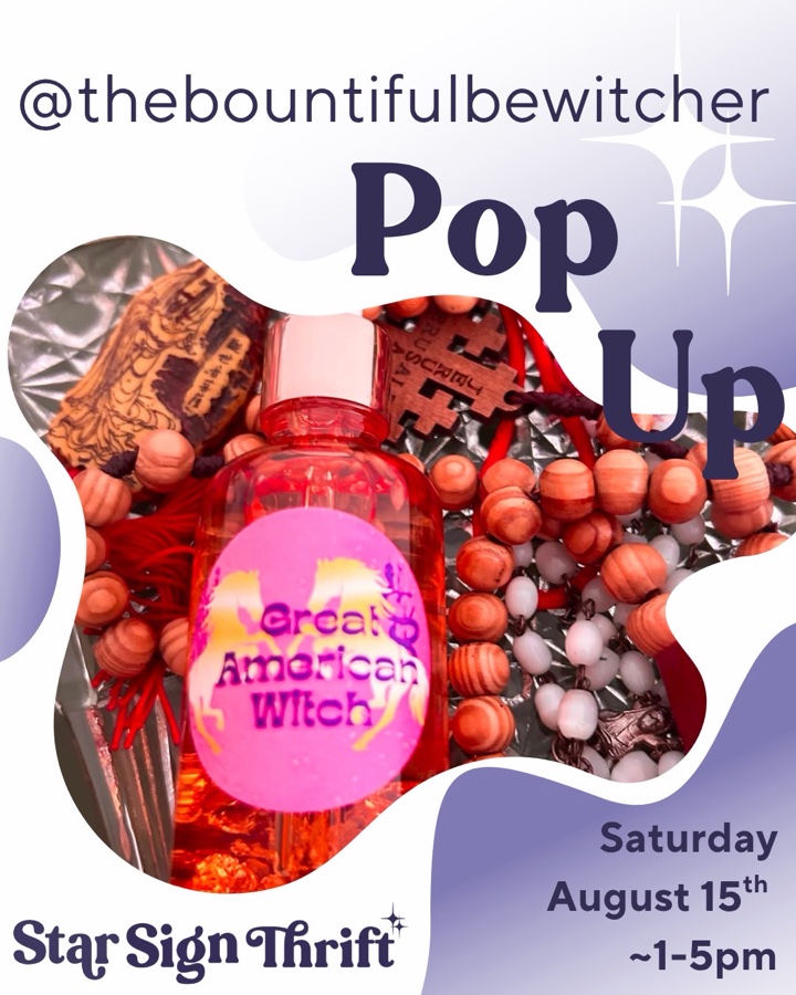 Pop Up: @thebountifulbewitcher