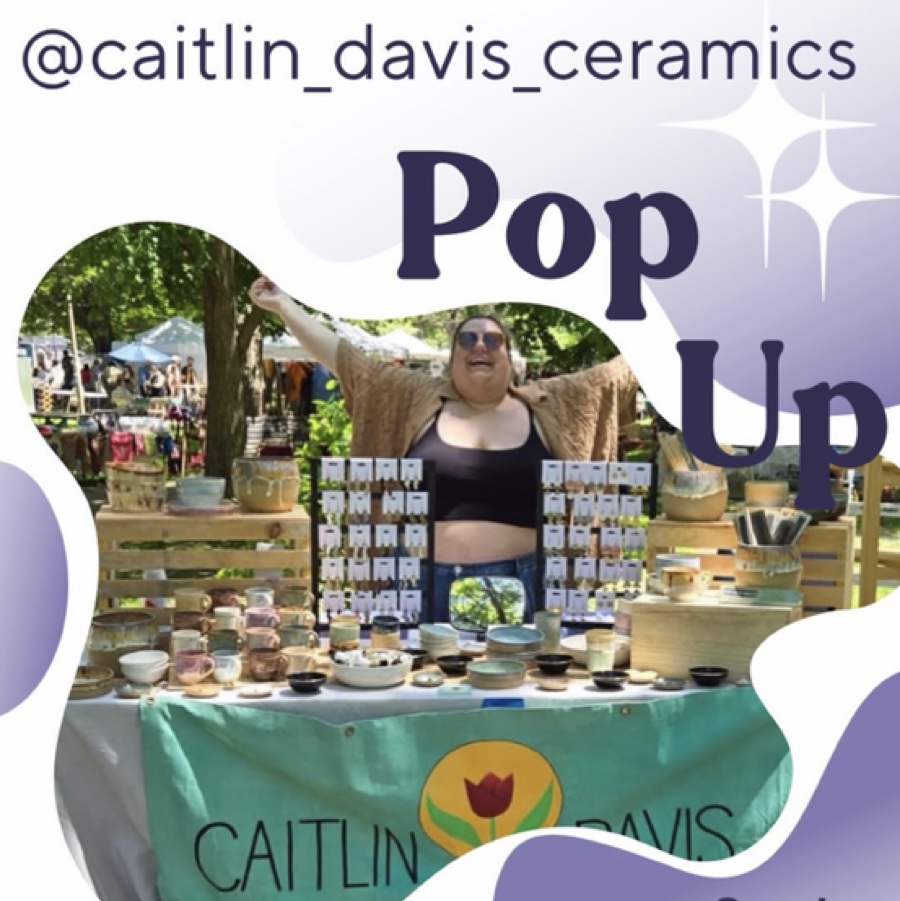 @caitlin_davis_ceramics Pop Up!