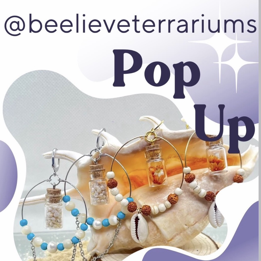 Beelievee Terrariums pop up!