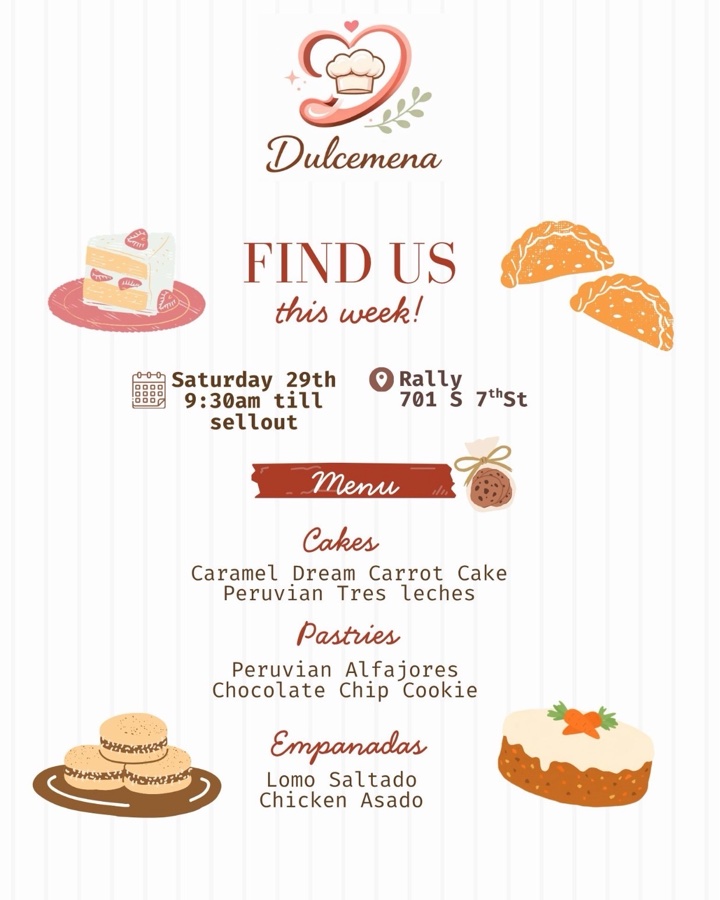 Bake Pop-up at Rally☕️