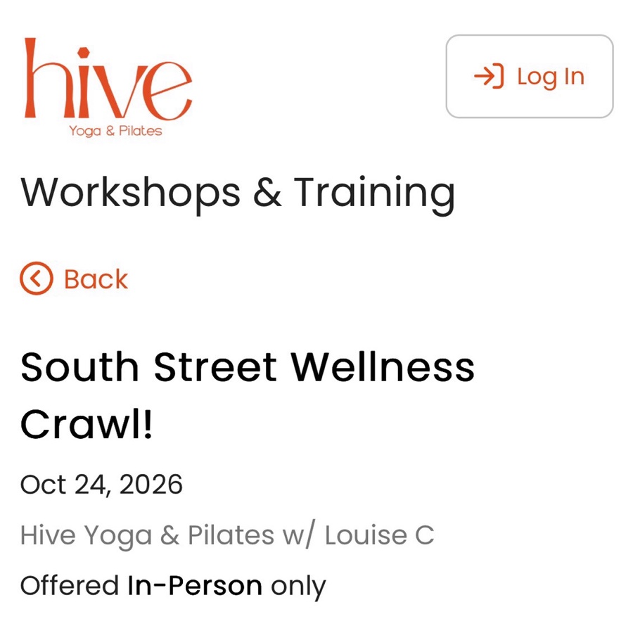South Street Wellness Crawl