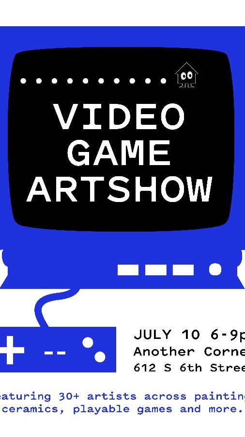 Video Game Art Show at Another Corner