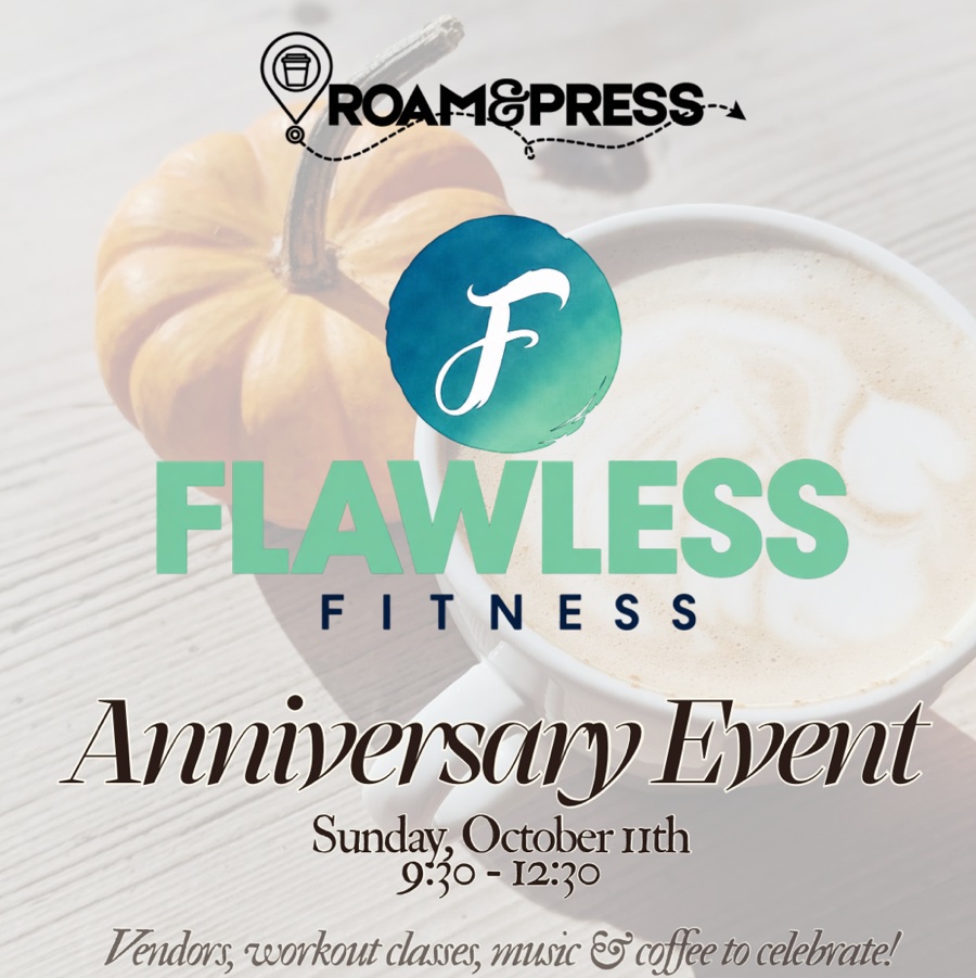 Anniversary Event (workout, coffee, & shopping)