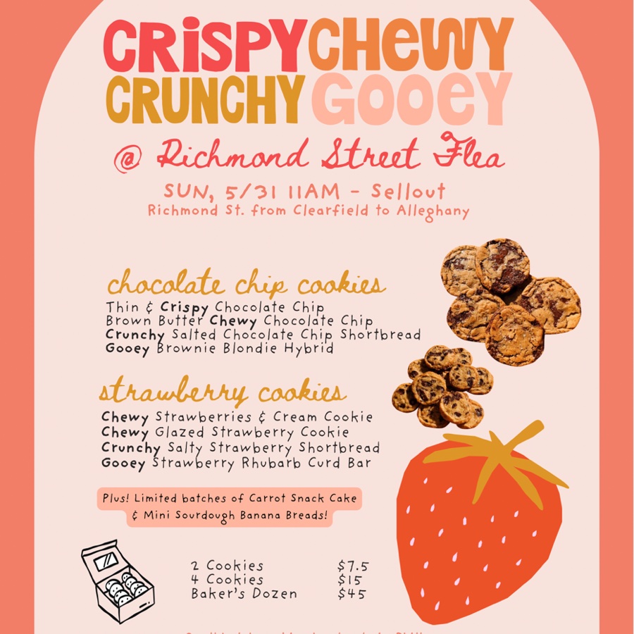 CrispyChewyCrunchyGooey Pop-Up @ Richmond Street Flea!