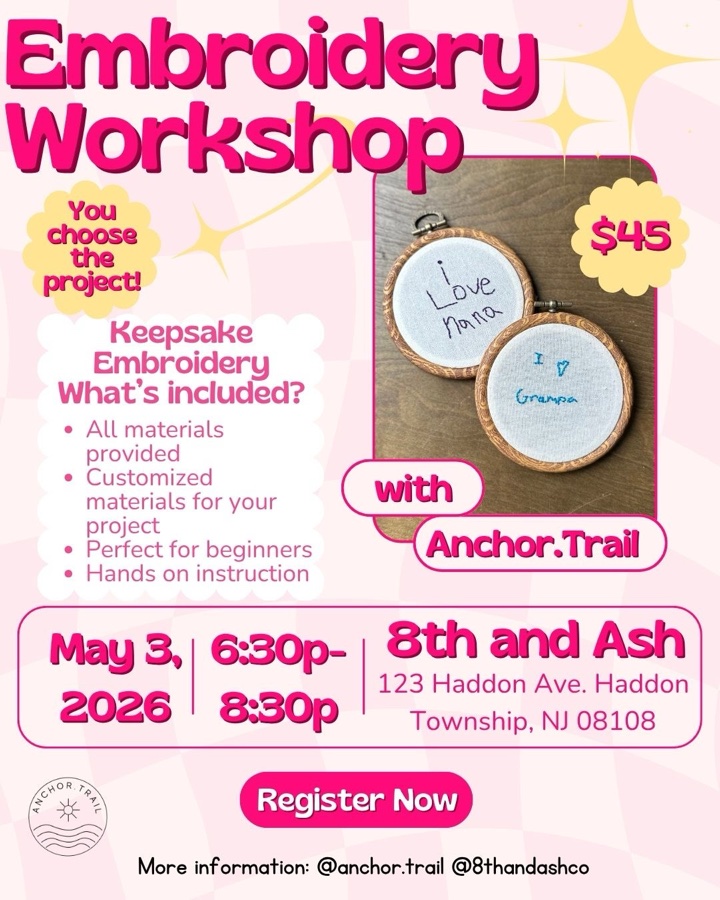 Keepsake Embroidery Workshop