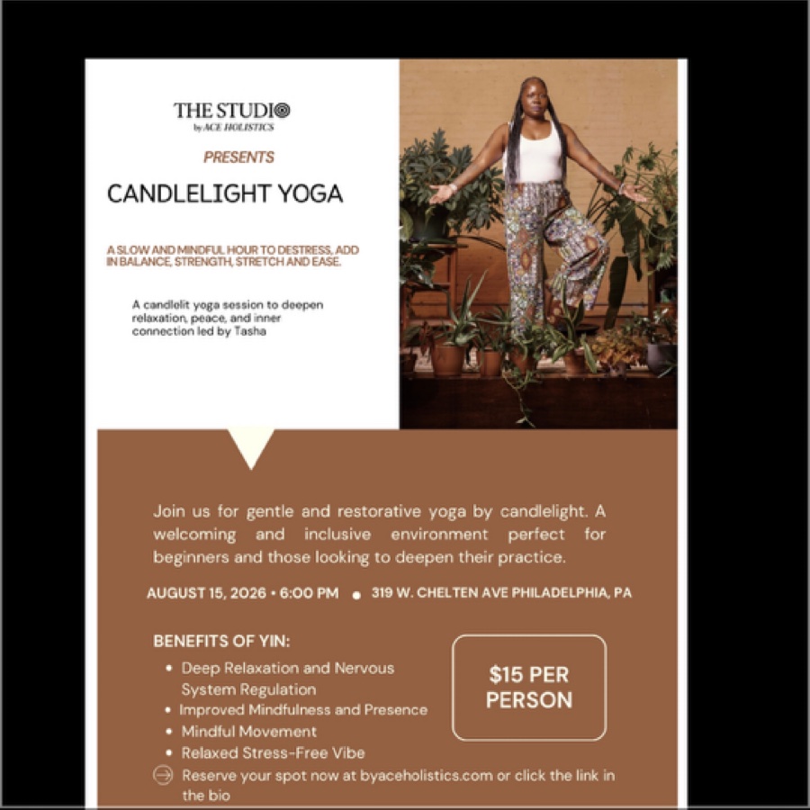 Candlelight Yoga ๐ง๐พโ๏ธ