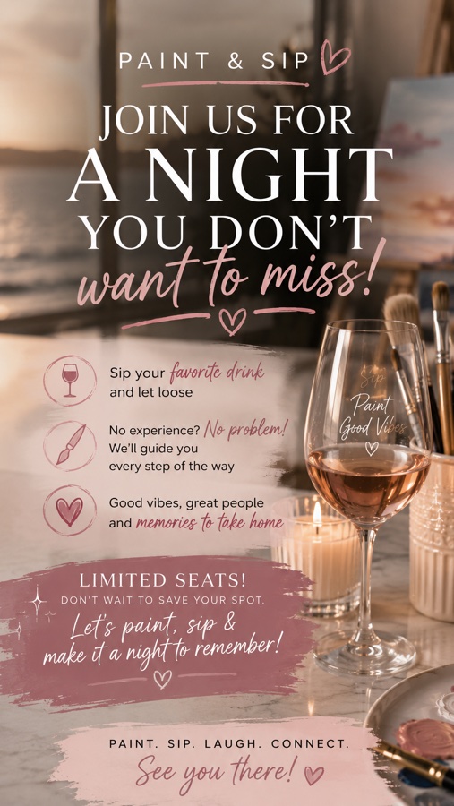 Paint Sip & Shop