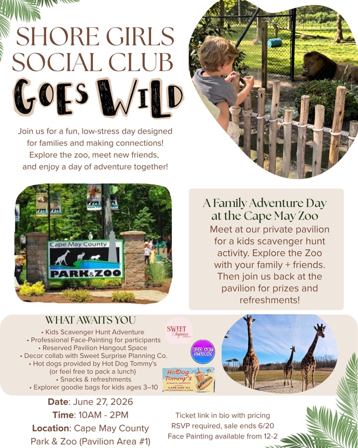 Shore Girls Goes Wild:Family Zoo Day