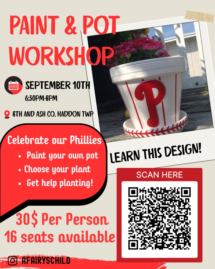 Phillies Paint & Pot