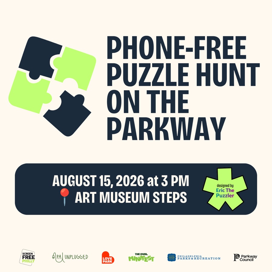 Phone-Free Puzzle Hunt on the Parkway
