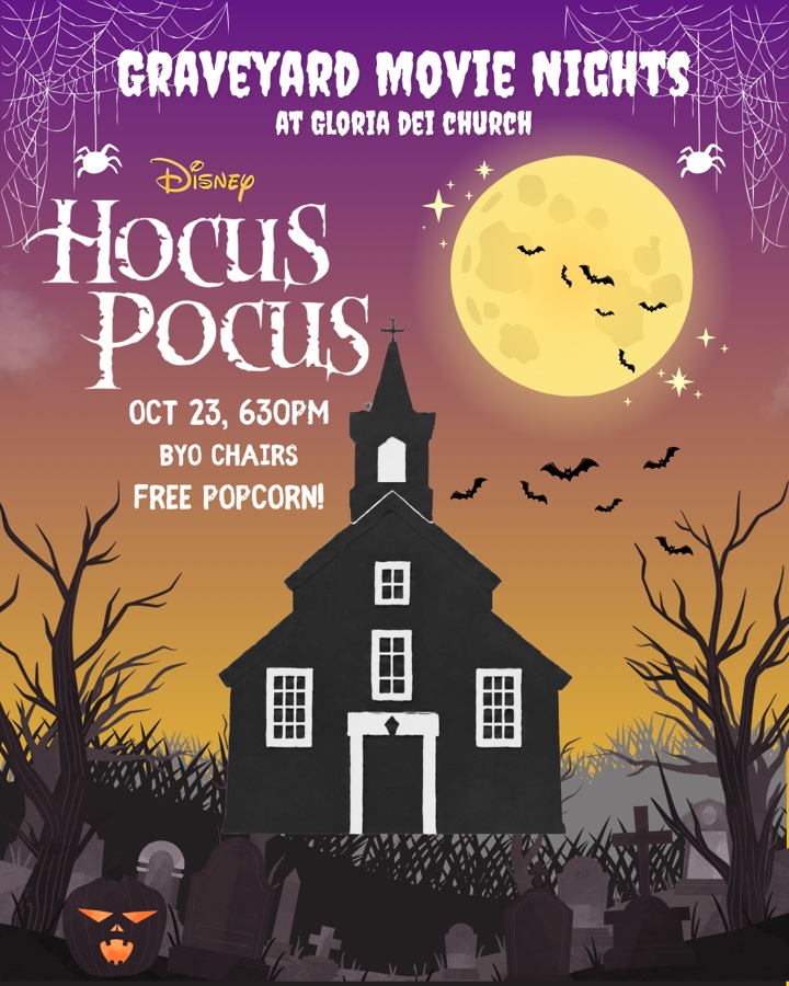 Graveyard Movie Nights at Historic Gloria Dei