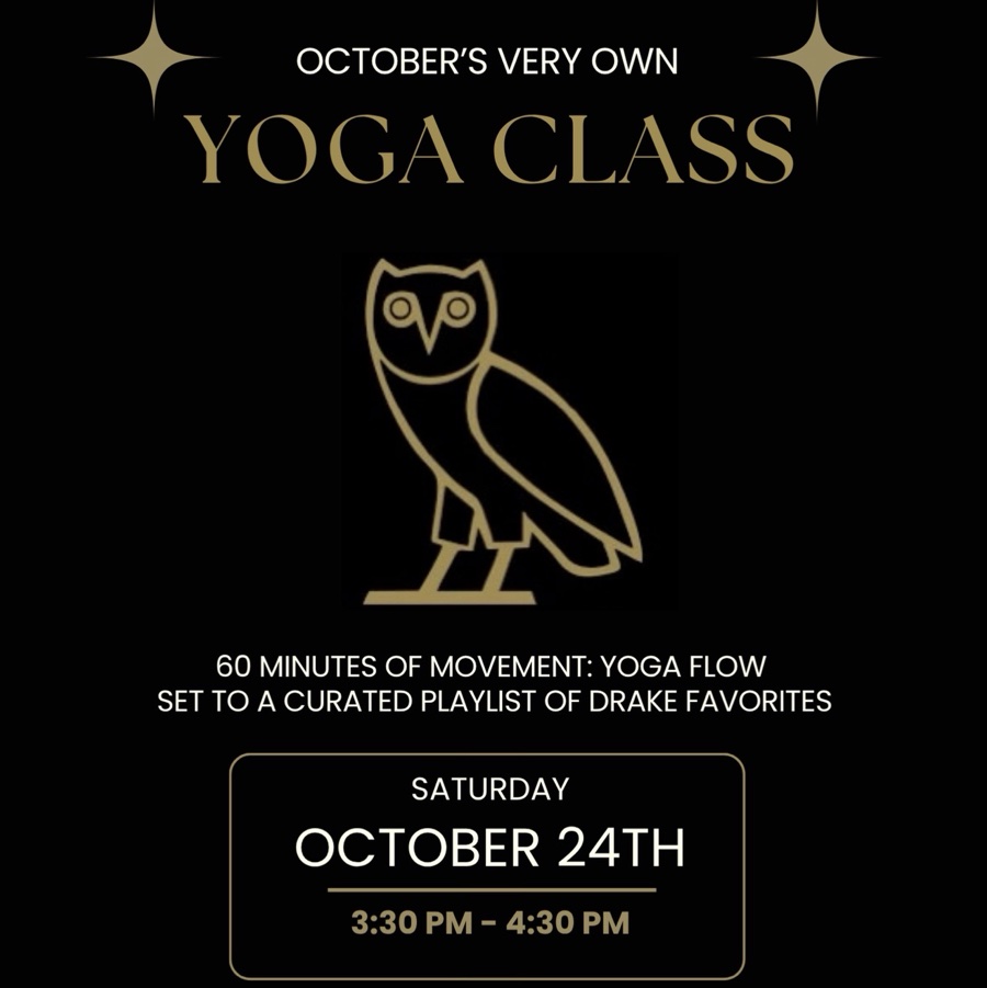Octobers very own yoga class