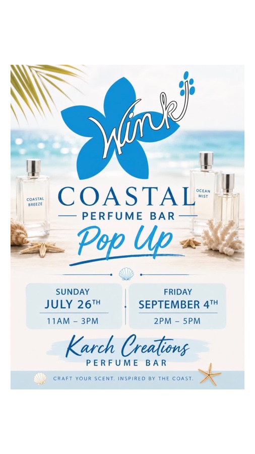 Down the shore perfume bar pop up