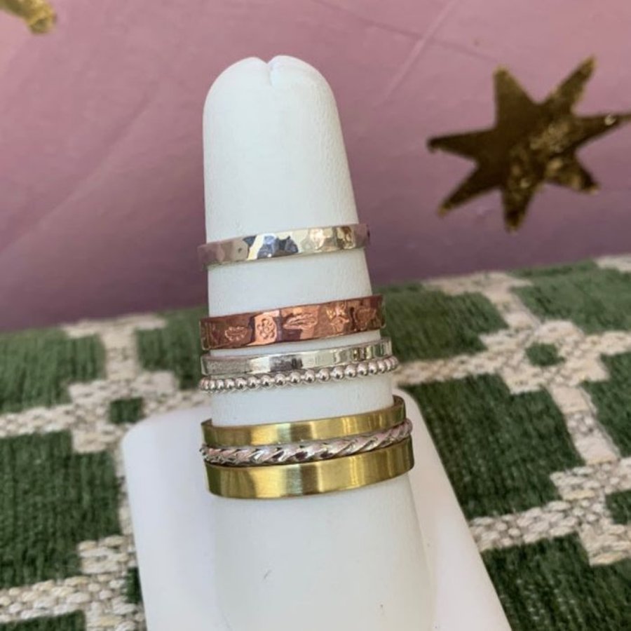 Make Your Own Stacking Rings: Beginner Jewelry Workshop