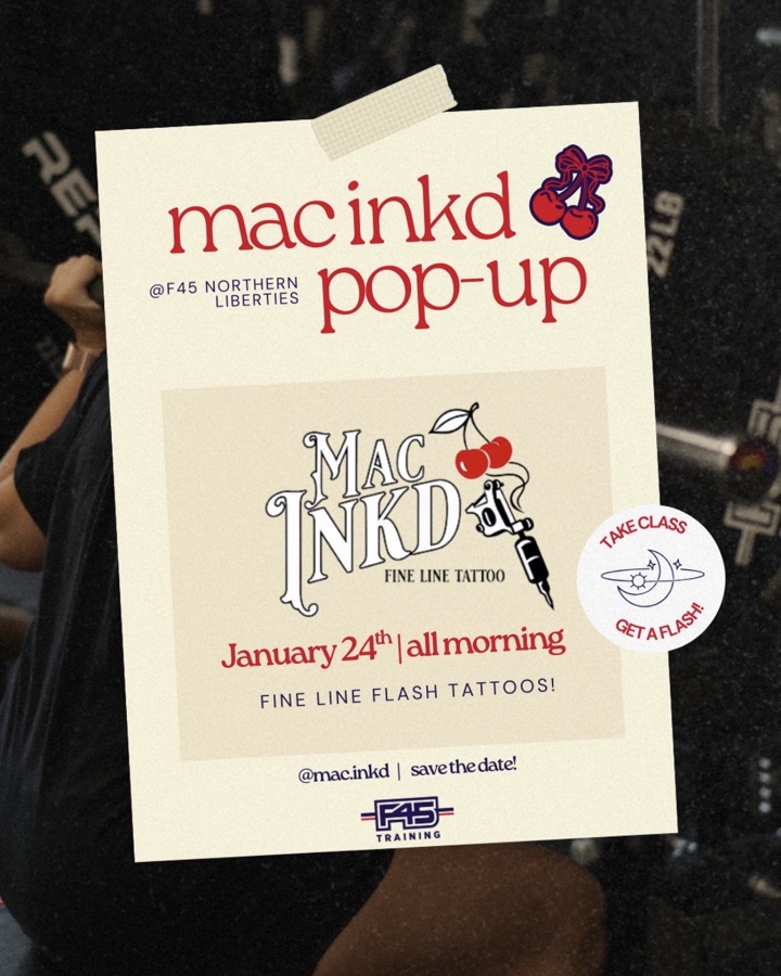 Flash Tatts- F45 pop-up