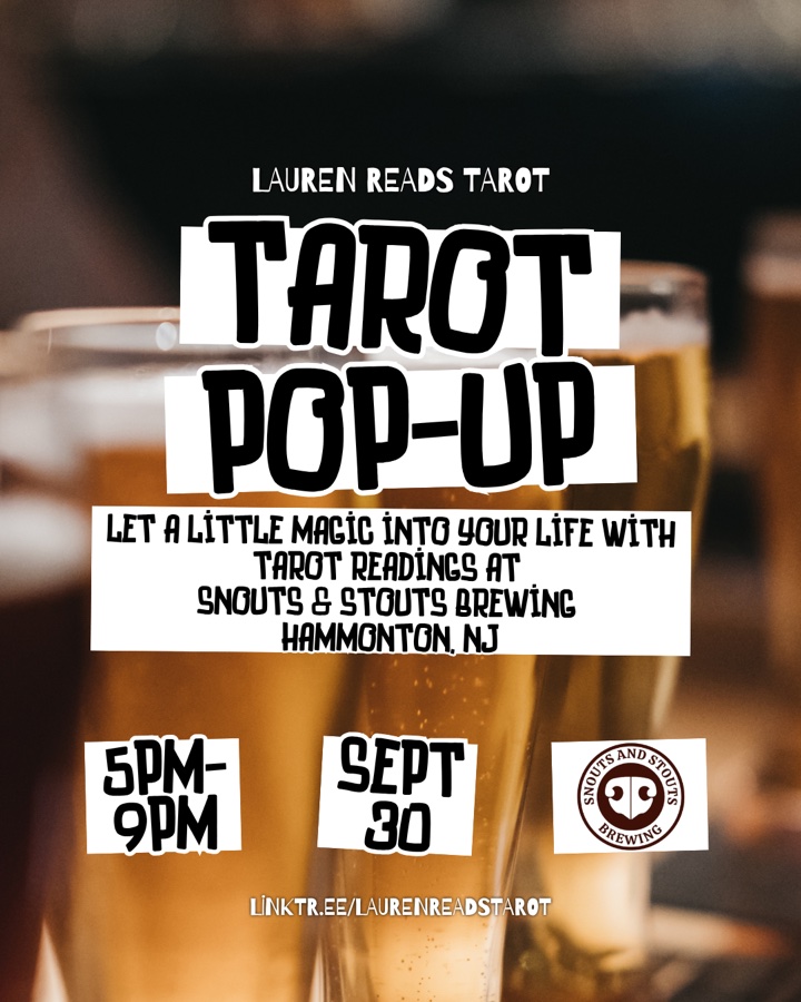 Tarot Readings at Snouts and Stouts Brewing