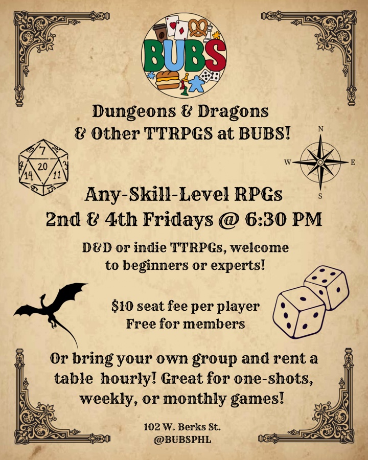 Any-Skill-Level D&D Night