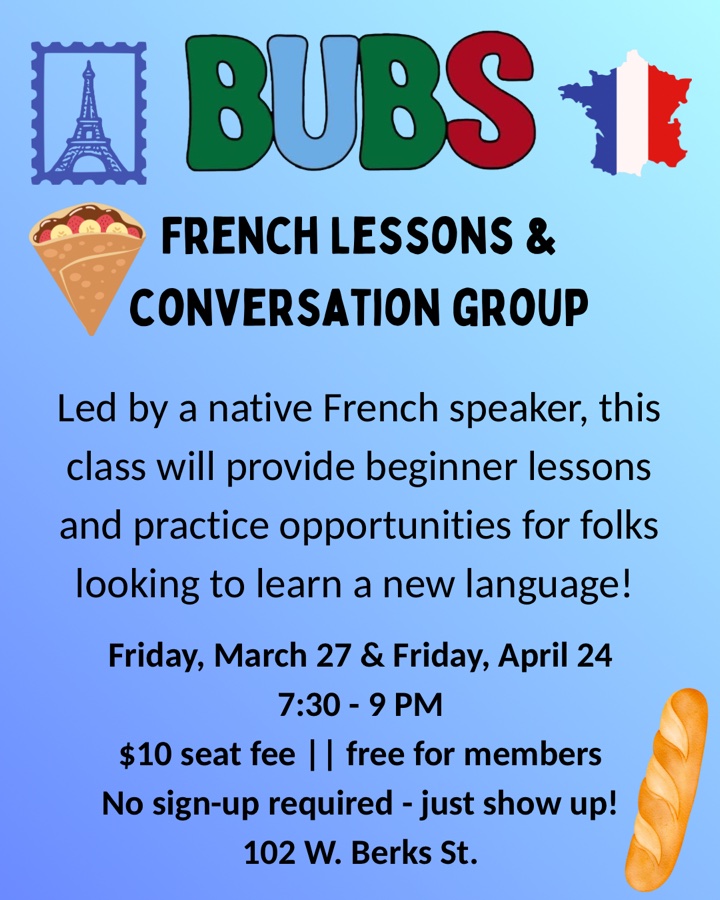 French Lessons & Conversation Group