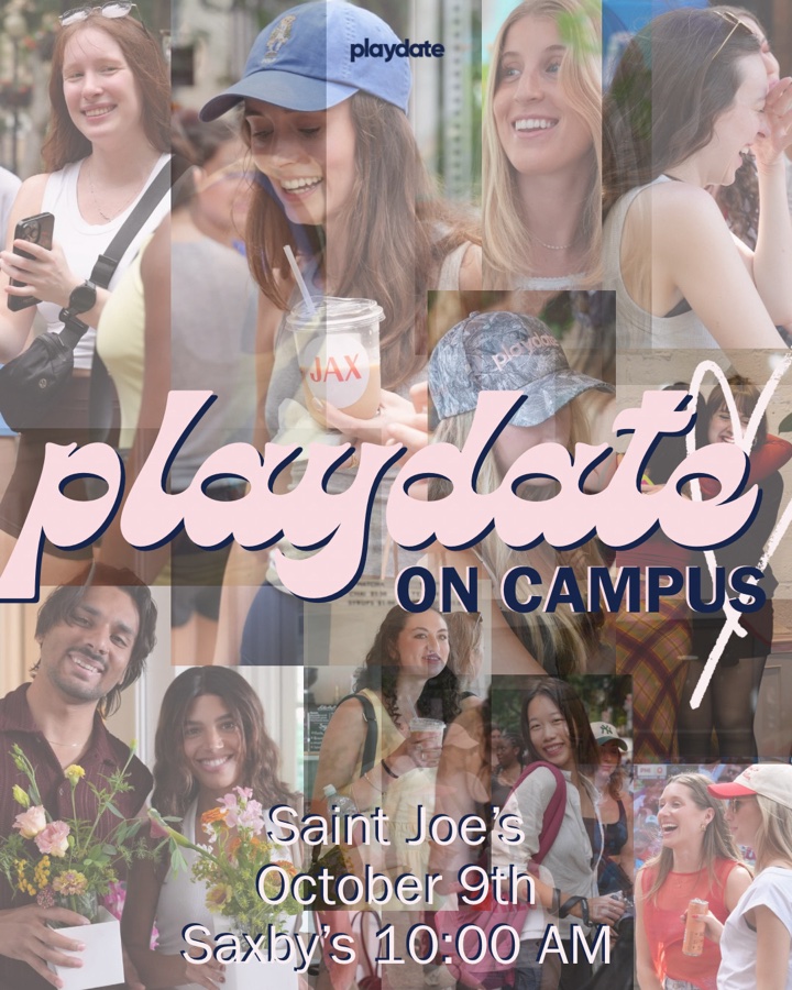 Playdate on Campus: Saint Joe’s 💙👯☕️🫶